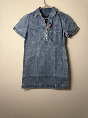 NWT Veronica Beard Otto Denim Minidress / 0